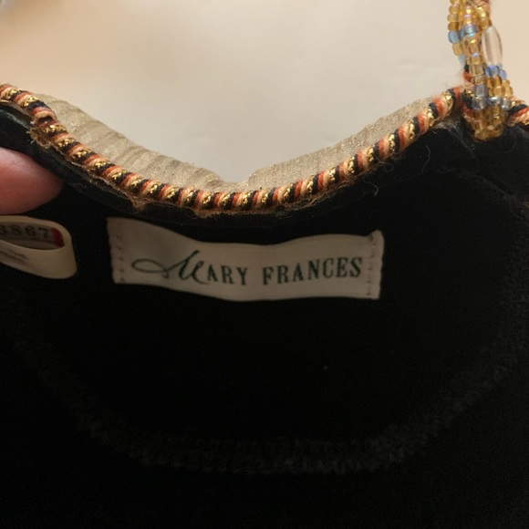 Olive Green Mary Frances Beaded Bag - Picture 4 of 5